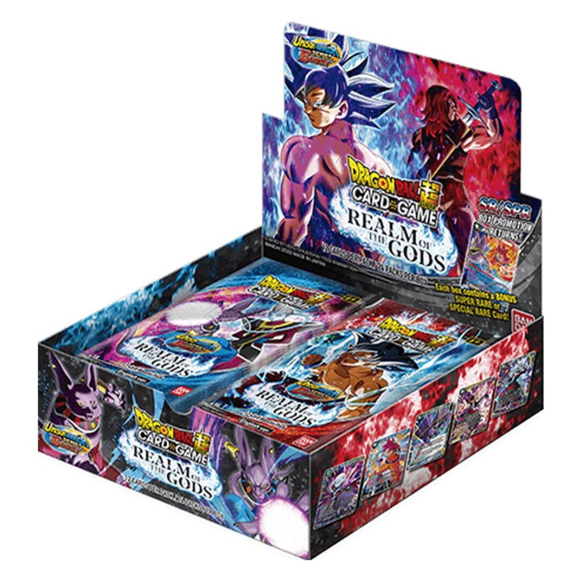 Booster Box B-16 | Realm of the Gods | DRAGON BALL | English