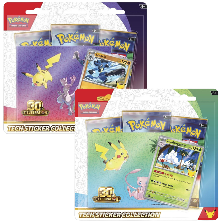 30th Celebration Tech Sticker Collection