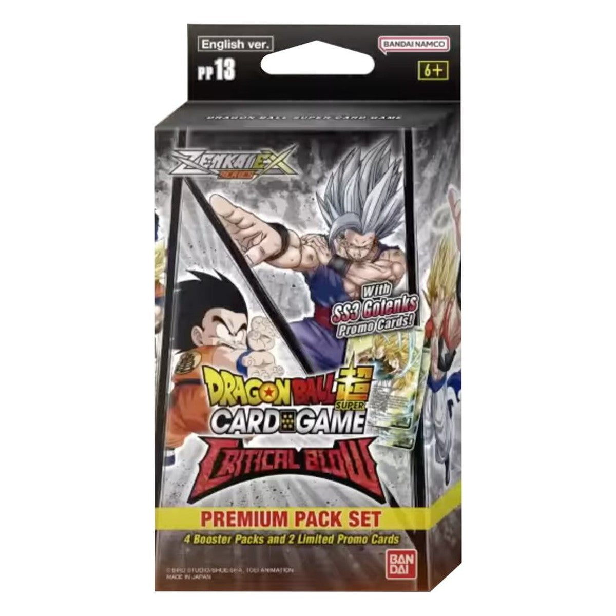 Critical Blow Premium Pack Set 13 [PP13] | DRAGON BALL | English