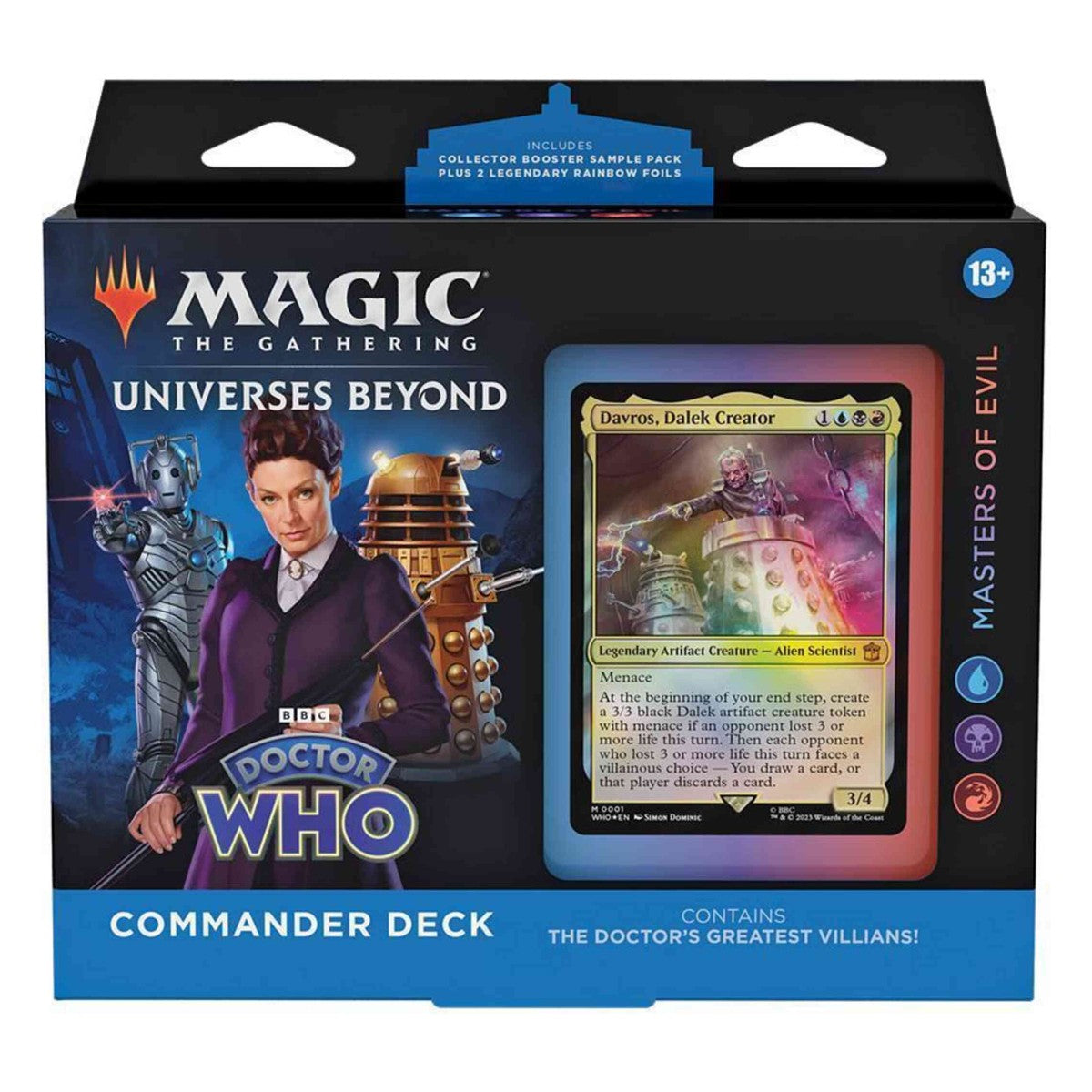 Doctor Who Commander Deck - Masters of Evil | MAGIC: THE GATHERING | English