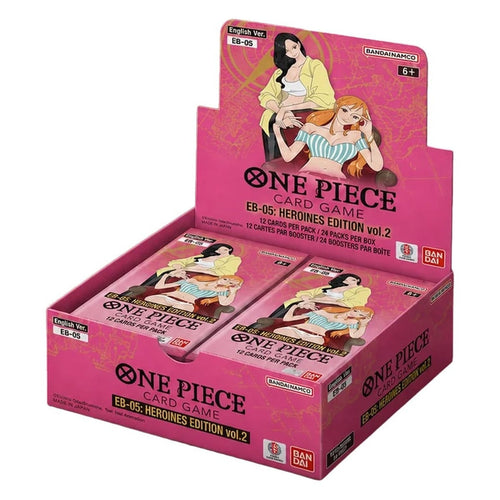 EB-05 Extra Booster Box | ONE PIECE | Heroines Edition Vol.2 | English (Pre-Order)