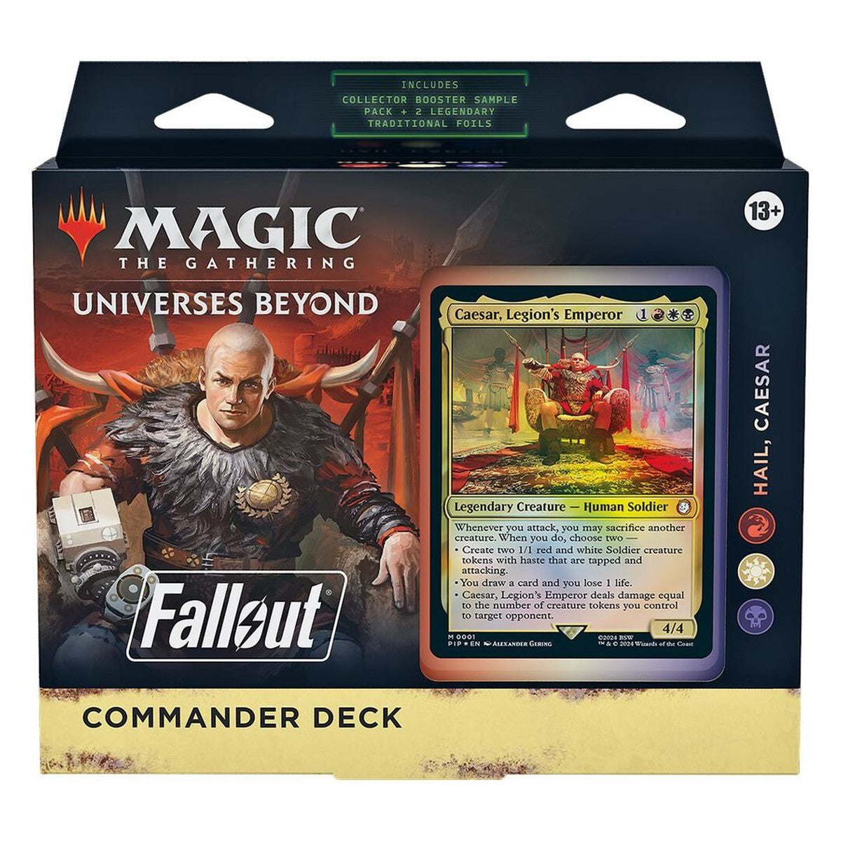 Fallout Commander Deck - Hail, Caesar | MAGIC: THE GATHERING | English