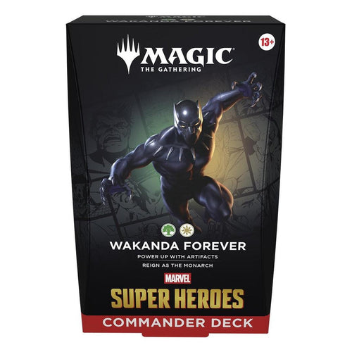 Marvel Super Heroes Commander Deck - Wakanda Forever | MAGIC: THE GATHERING | English