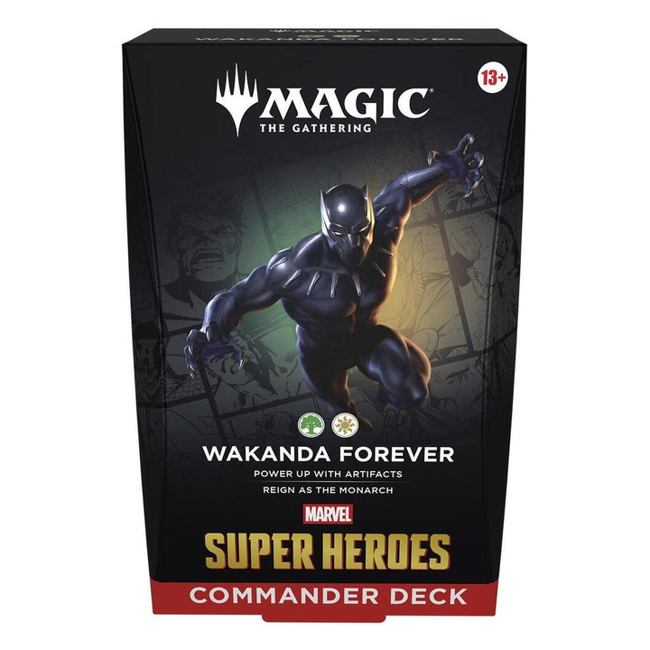 Marvel Super Heroes Commander Deck - Wakanda Forever | MAGIC: THE GATHERING | English