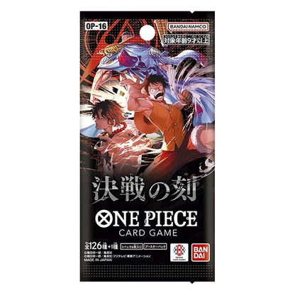 OP-16 Booster Box | ONE PIECE | The Time of Battle | Japanese