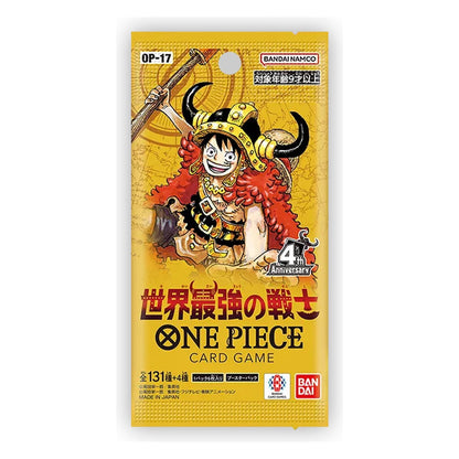 OP-17 Booster Box | ONE PIECE | The World's Strongest Warriors | Japanese