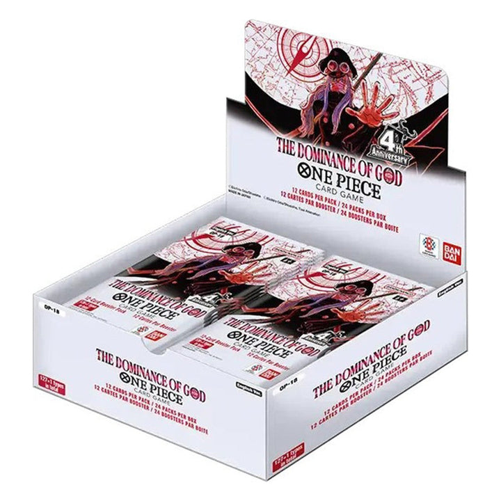 OP-18 Booster Box | ONE PIECE | The Dominance of God | English (Pre-Order)