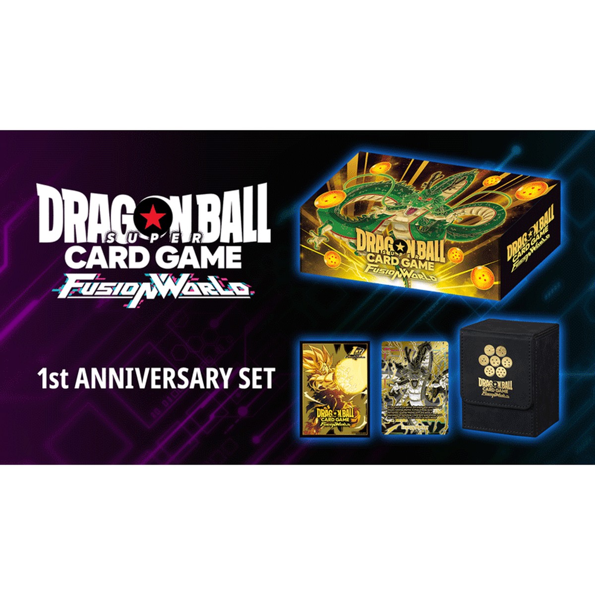 1st Anniversary Set | Fusion World | DRAGON BALL | English