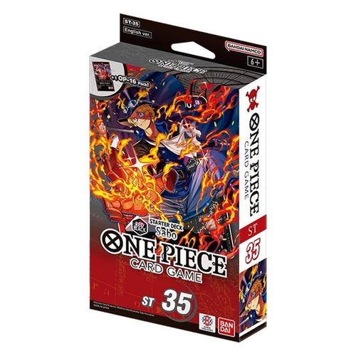 Starter Deck RED/BLACK Sabo [ST-35] | ONE PIECE | English