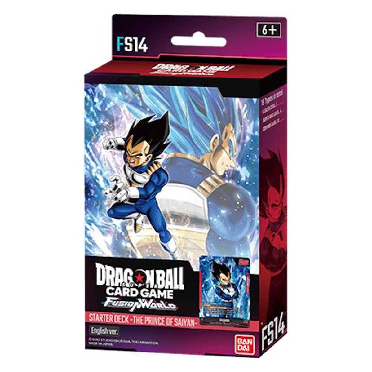 Starter Deck -The Prince of Saiyan- [FS14] | Fusion World | DRAGON BALL | English (Pre-Order)