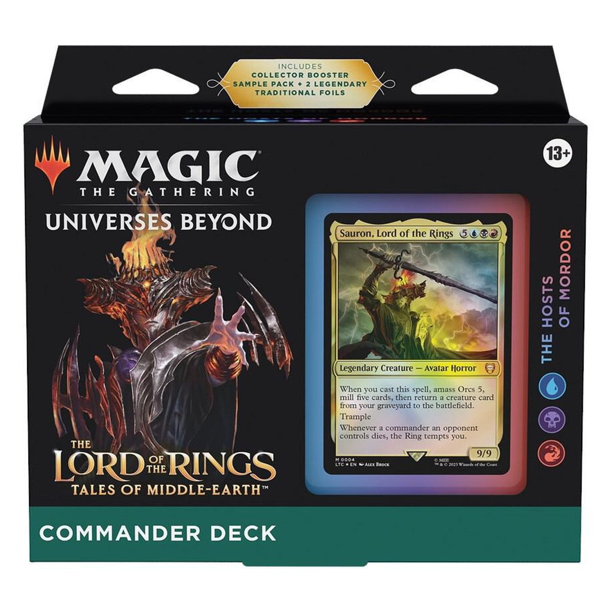 The Lord of the Rings: Tales of Middle-earth Commander Deck - The Hosts of Mordor | MAGIC: THE GATHERING | English