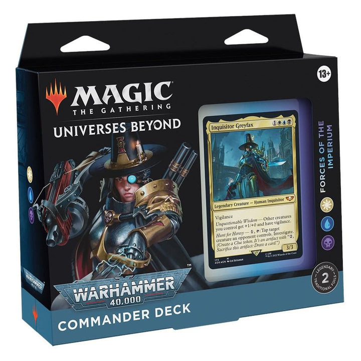 Warhammer 40,000 Commander Deck - Forces of the Imperium | MAGIC: THE GATHERING | English