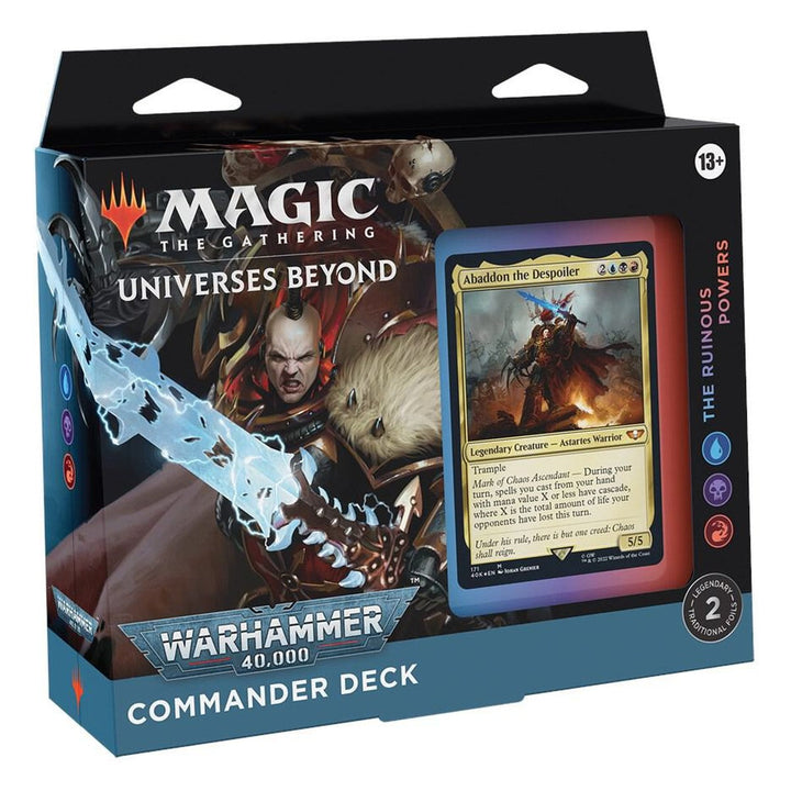 Warhammer 40,000 Commander Deck - The Ruinous Powers | MAGIC: THE GATHERING | English